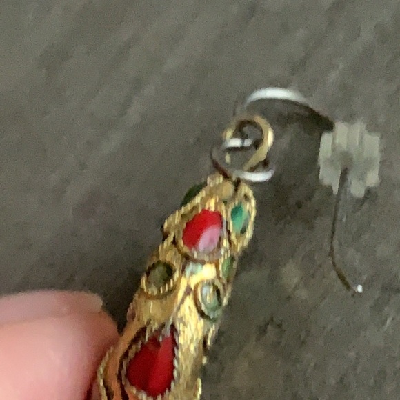 Amazing detail custom vintage earrings - Picture 4 of 6